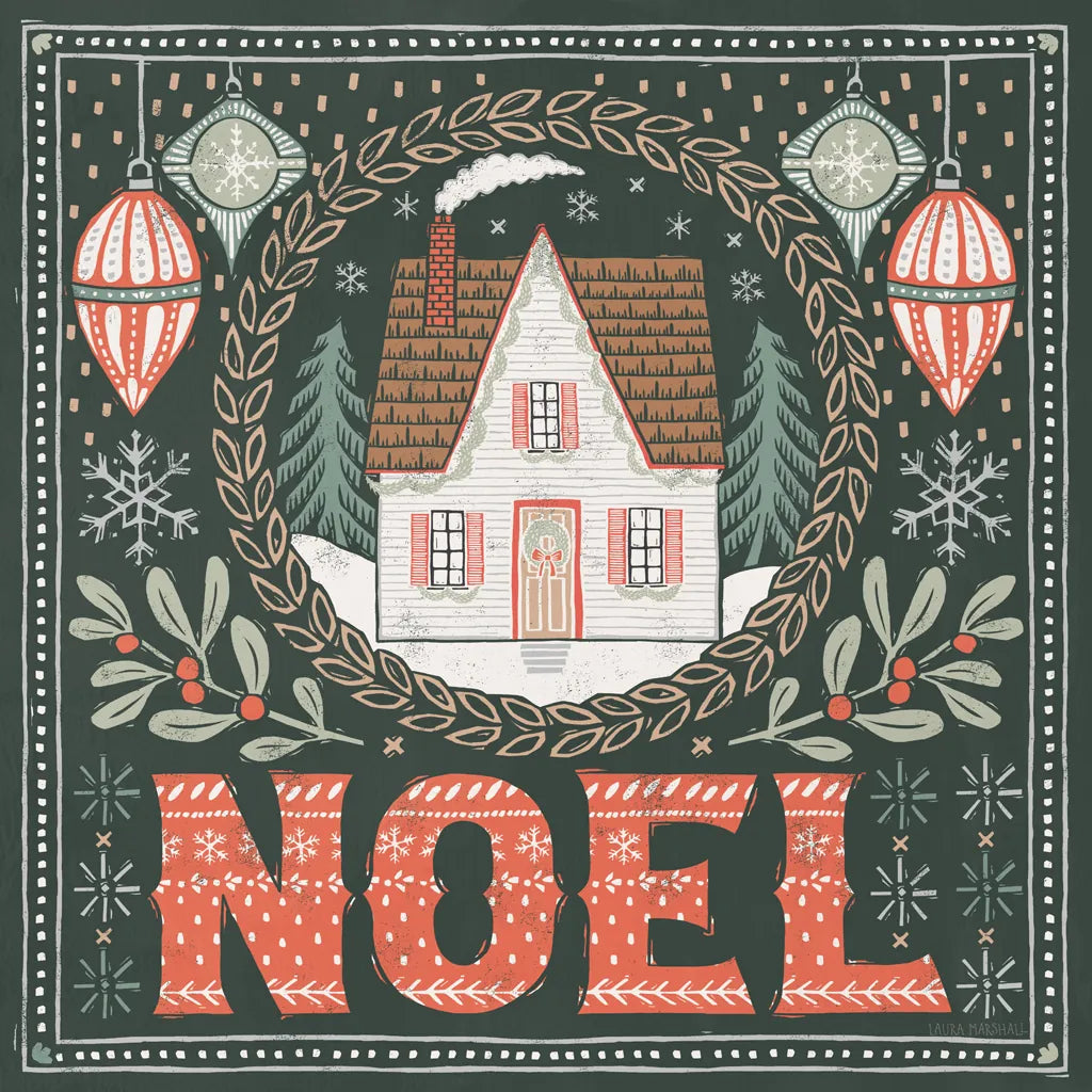 Frosty Forest V by Laura Marshall. SKU 87874a. Archival Giclee Fine art print for wall decor.