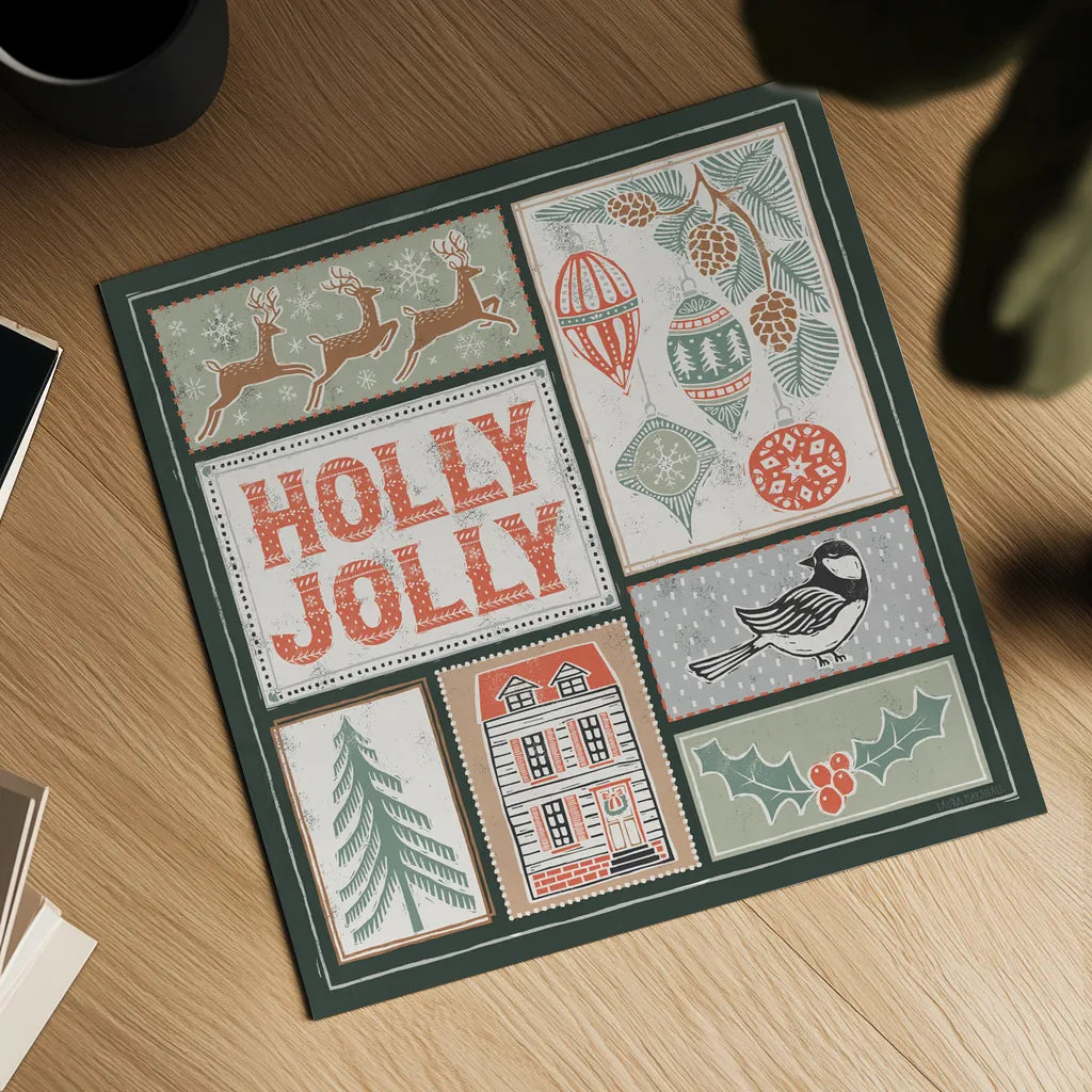 Frosty Forest VIII by Laura Marshall. Shown as a detailed flat fine art print, highlighting archival giclee quality. Available as an archival giclee rolled canvas, fine art paper, or poster print. SKU 87877a.