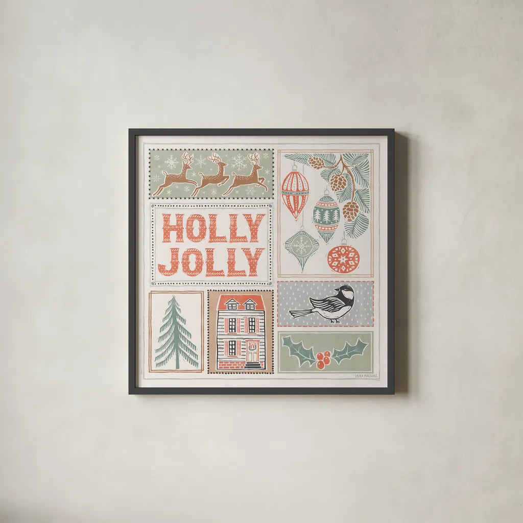 Frosty Forest VIII White by Laura Marshall. Shown in a sleek black glass frame for a contemporary gallery look. Available as an archival giclee rolled canvas, fine art paper, or poster print. SKU 87886a.