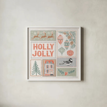 Frosty Forest VIII White by Laura Marshall. Shown in a crisp white glass frame for a clean and minimalist style. Available as an archival giclee rolled canvas, fine art paper, or poster print. SKU 87886a.