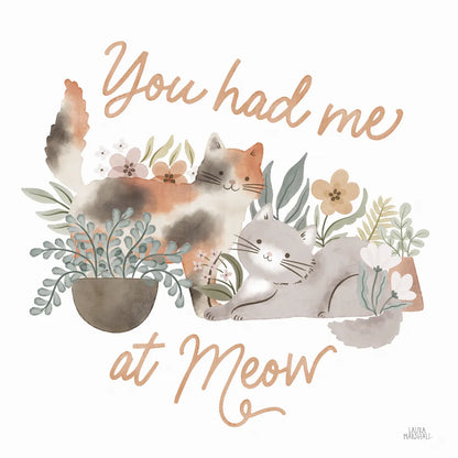 Garden Friends II by Laura Marshall. SKU 89530a. Archival Giclee Fine art print for wall decor.