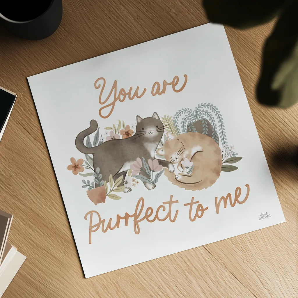 Garden Friends V by Laura Marshall. Shown as a detailed flat fine art print, highlighting archival giclee quality. Available as an archival giclee rolled canvas, fine art paper, or poster print. SKU 89533a.