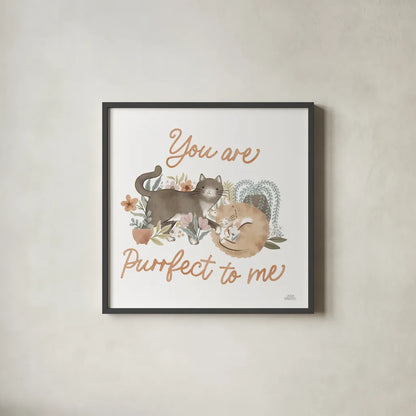 Garden Friends V by Laura Marshall. Shown in a sleek black glass frame for a contemporary gallery look. Available as an archival giclee rolled canvas, fine art paper, or poster print. SKU 89533a.