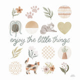 Garden Friends VIII by Laura Marshall. SKU 89536a. Archival Giclee Fine art print for wall decor.