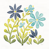 Garden Getaway Flowers II by Laura Marshall. SKU 34442a. Archival Giclee Fine art print for wall decor.