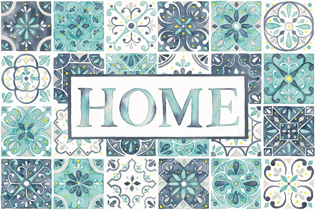 Garden Getaway Home by Laura Marshall. SKU 34481i. Archival Giclee Fine art print for wall decor.