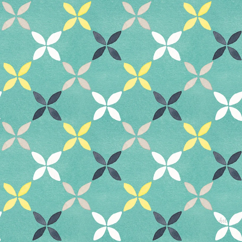 Garden Getaway Pattern IID by Laura Marshall. SKU 35724a. Archival Giclee Fine art print for wall decor.
