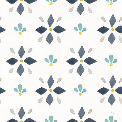 Garden Getaway Pattern VA by Laura Marshall. SKU 35725a. Archival Giclee Fine art print for wall decor.