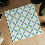 Garden Getaway Pattern XA by Laura Marshall. Shown as a detailed flat fine art print, highlighting archival giclee quality. Available as an archival giclee rolled canvas, fine art paper, or poster print. SKU 35727a.