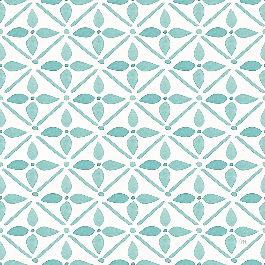 Garden Getaway Pattern XIIA by Laura Marshall. SKU 35729a. Archival Giclee Fine art print for wall decor.