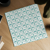 Garden Getaway Pattern XIIA by Laura Marshall. Shown as a detailed flat fine art print, highlighting archival giclee quality. Available as an archival giclee rolled canvas, fine art paper, or poster print. SKU 35729a.