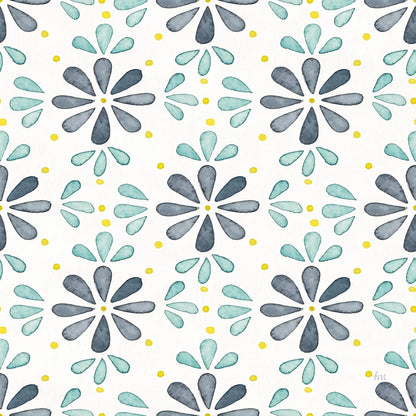 Garden Getaway Pattern XIII by Laura Marshall. SKU 35731a. Archival Giclee Fine art print for wall decor.