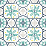 Garden Getaway Pattern XV by Laura Marshall. SKU 35733a. Archival Giclee Fine art print for wall decor.