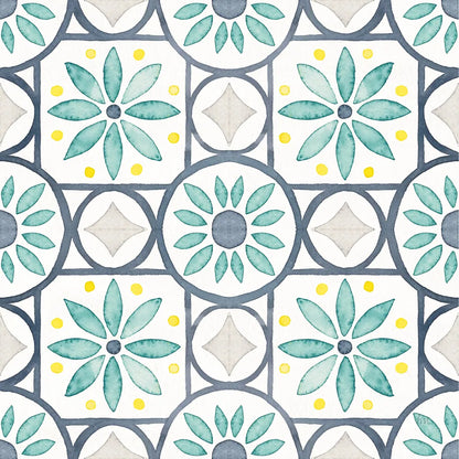 Garden Getaway Pattern XV by Laura Marshall. SKU 35733a. Archival Giclee Fine art print for wall decor.