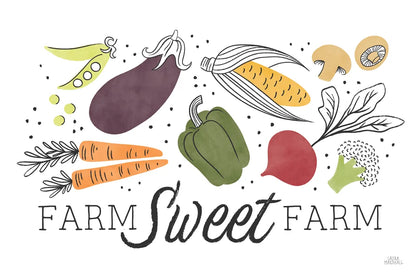 Garden Goodies I by Laura Marshall. SKU 76905i. Archival Giclee Fine art print for wall decor.