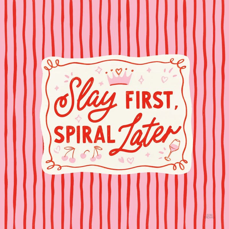 Girly Pop I by Laura Marshall. SKU 99793a. Archival Giclee Fine art print for wall decor.