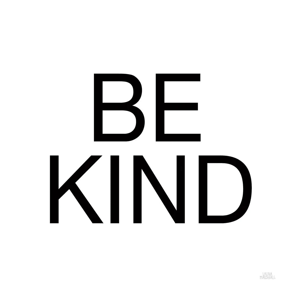 Harvest Garden Be Kind by Laura Marshall. SKU 59019a. Archival Giclee Fine art print for wall decor.