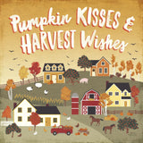 Harvest Village IV by Laura Marshall. SKU 50363a. Archival Giclee Fine art print for wall decor.