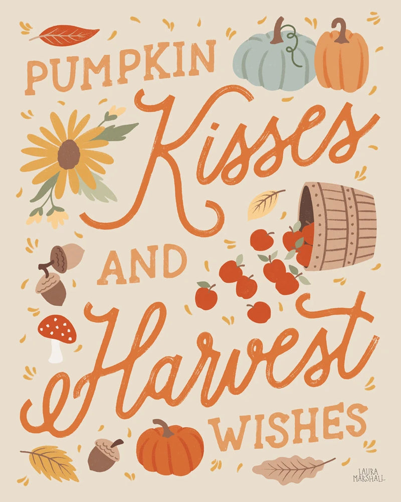 Harvest Wishes III by Laura Marshall