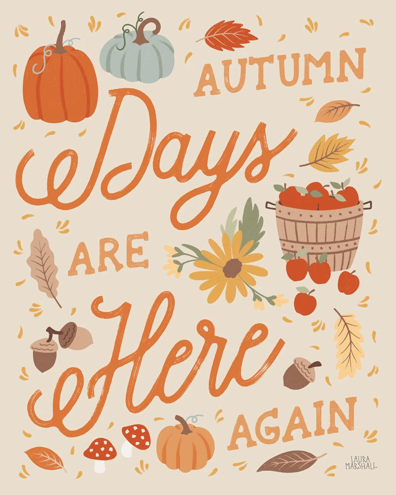Harvest Wishes VI by Laura Marshall