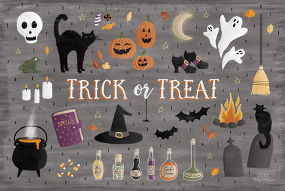 Haunted Halloween III by Laura Marshall. SKU 32554i. Archival Giclee Fine art print for wall decor.