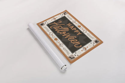 Haunted Harvest I by Laura Marshall. shown as a rolled paper print. Available as archival giclee rolled canvas, fine art paper, or poster print. SKU 94150i.