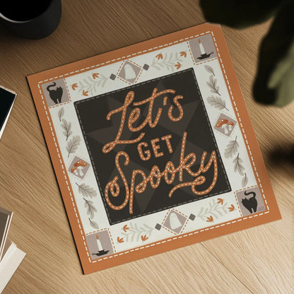 Haunted Harvest III by Laura Marshall. Shown as a detailed flat fine art print, highlighting archival giclee quality. Available as an archival giclee rolled canvas, fine art paper, or poster print. SKU 94152a.