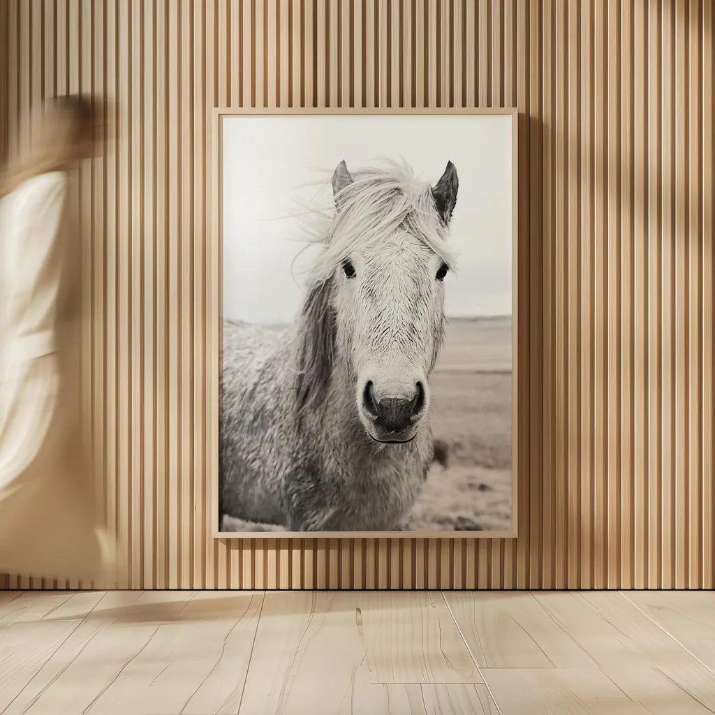 Heida I BW by Laura Marshall. shown as over sized large wall art. Available as an archival giclee rolled canvas, fine art paper, or poster print. SKU 49823h.