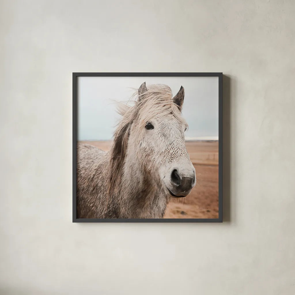 Heida III by Laura Marshall. Shown in a sleek black glass frame for a contemporary gallery look. Available as an archival giclee rolled canvas, fine art paper, or poster print. SKU 49826a.