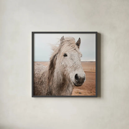 Heida III by Laura Marshall. Shown in a sleek black glass frame for a contemporary gallery look. Available as an archival giclee rolled canvas, fine art paper, or poster print. SKU 49826a.