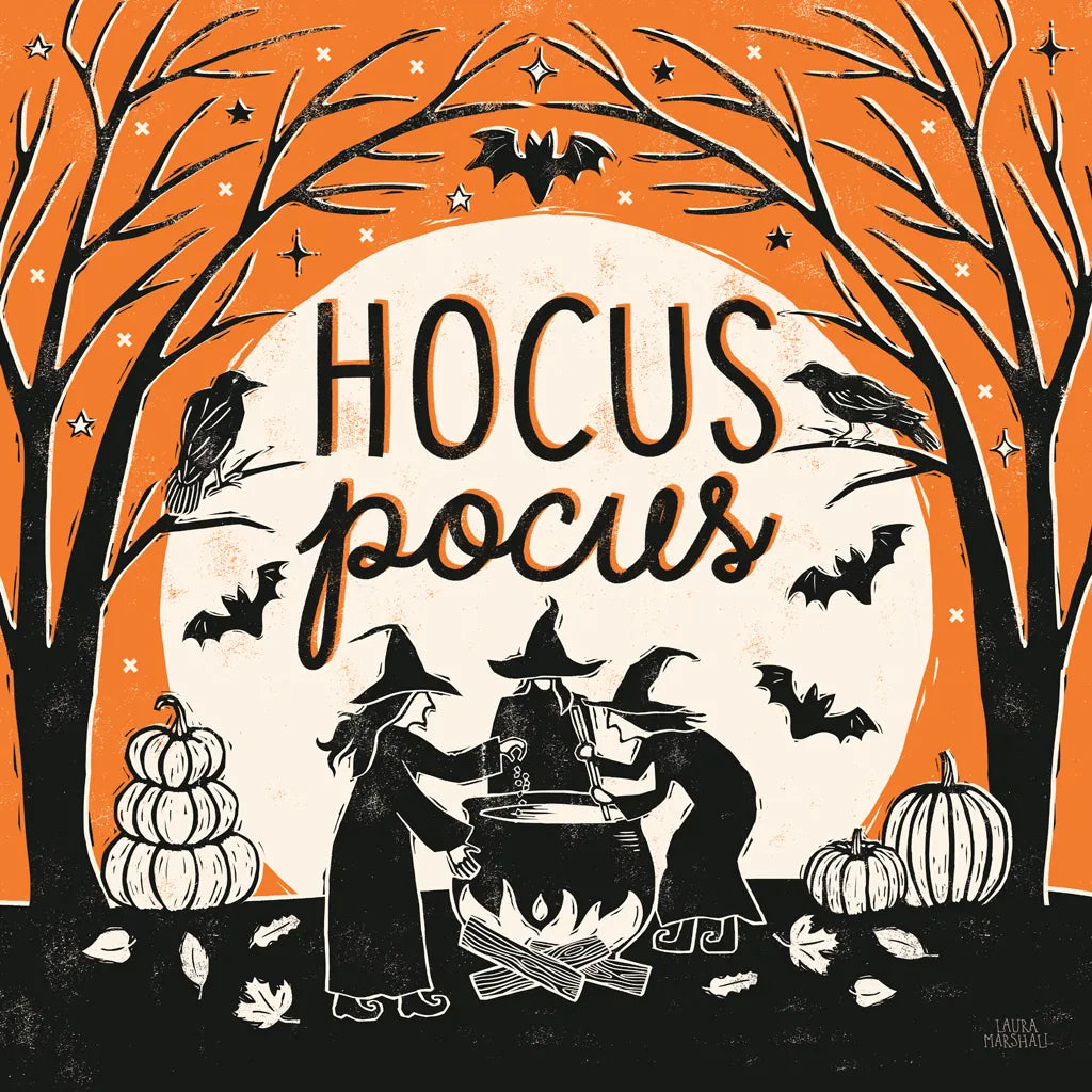 Hocus Pocus II by Laura Marshall. SKU 83205a. Archival Giclee Fine art print for wall decor.