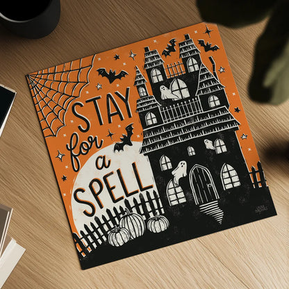 Hocus Pocus III by Laura Marshall. Shown as a detailed flat fine art print, highlighting archival giclee quality. Available as an archival giclee rolled canvas, fine art paper, or poster print. SKU 83206a.