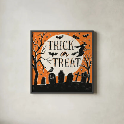 Hocus Pocus V by Laura Marshall. Shown in a sleek black glass frame for a contemporary gallery look. Available as an archival giclee rolled canvas, fine art paper, or poster print. SKU 83208a.