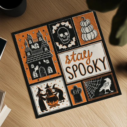 Hocus Pocus VIII by Laura Marshall. Shown as a detailed flat fine art print, highlighting archival giclee quality. Available as an archival giclee rolled canvas, fine art paper, or poster print. SKU 83211a.