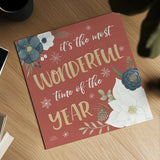 Holiday Garden VIII by Laura Marshall. Shown as a detailed flat fine art print, highlighting archival giclee quality. Available as an archival giclee rolled canvas, fine art paper, or poster print. SKU 37101a.