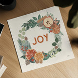 Holiday Spice IV by Laura Marshall. Shown as a detailed flat fine art print, highlighting archival giclee quality. Available as an archival giclee rolled canvas, fine art paper, or poster print. SKU 67388a.