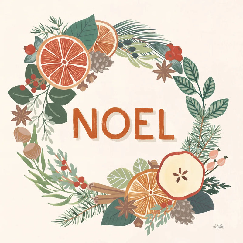 Holiday Spice V by Laura Marshall. SKU 67389a. Archival Giclee Fine art print for wall decor.