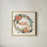 Holiday Spice V by Laura Marshall. Shown in a natural wood glass frame for a timeless modern aesthetic. Available as an archival giclee rolled canvas, fine art paper, or poster print. SKU 67389a.
