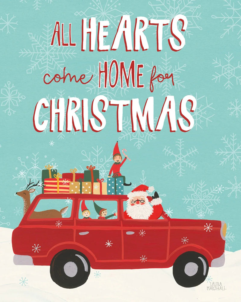 Holiday Travelers IV by Laura Marshall