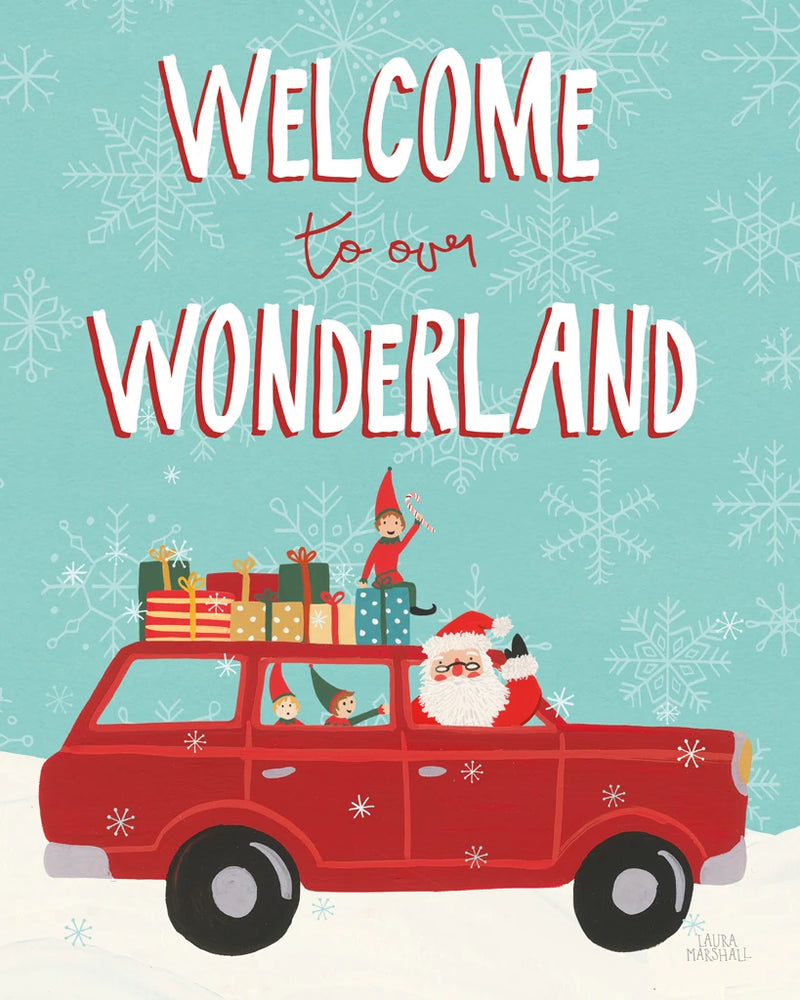Holiday Travelers IV Wonderland by Laura Marshall