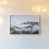 Hurricane Ridge II by Laura Marshall. shown as a paper print in a white frame. Available as a archival giclee rolled canvas, fine art paper, or poster print. SKU 63266i.
