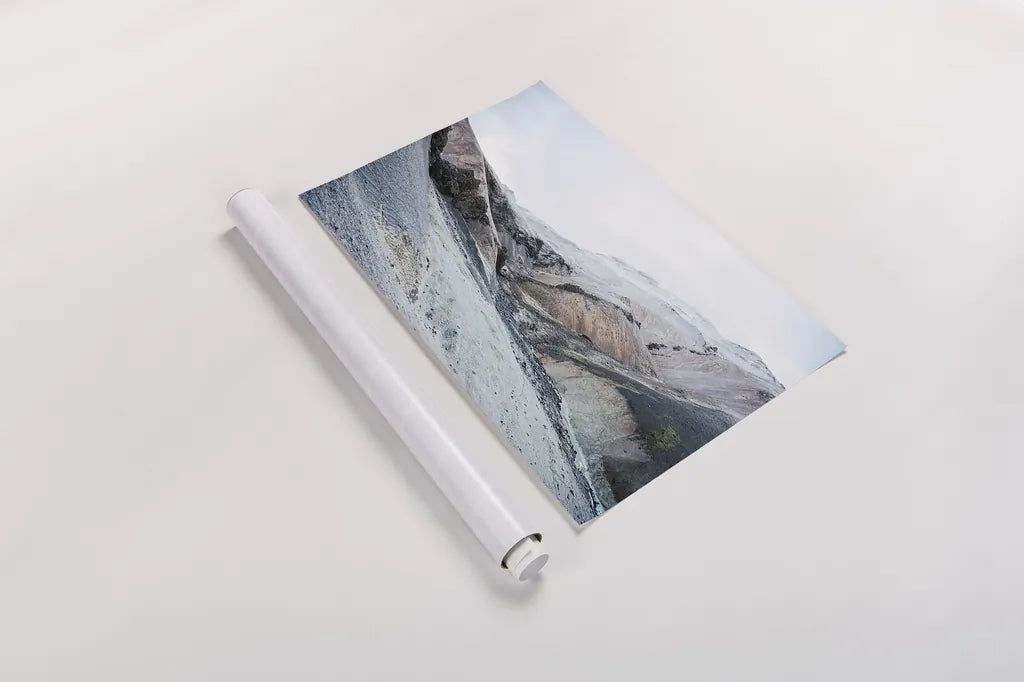 Iceland Hills I by Laura Marshall. shown as a rolled paper print. Available as archival giclee rolled canvas, fine art paper, or poster print. SKU 63269i.