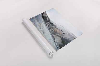 Iceland Hills I by Laura Marshall. shown as a rolled paper print. Available as archival giclee rolled canvas, fine art paper, or poster print. SKU 63269i.