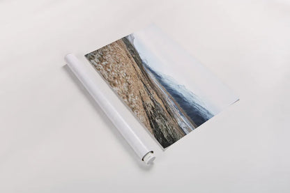 Iceland Hills II by Laura Marshall. shown as a rolled paper print. Available as archival giclee rolled canvas, fine art paper, or poster print. SKU 63270i.