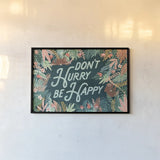 Jungle Hangout I by Laura Marshall. shown as a paper print in a black flame. Available as a archival giclee rolled canvas, fine art paper, or poster print. SKU 55740i.