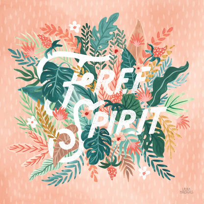 Jungle Hangout IV No Sloth by Laura Marshall. SKU 59122a. Archival Giclee Fine art print for wall decor.