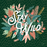 Jungle Hangout V No Sloth Emerald Green by Laura Marshall. SKU 59163a. Archival Giclee Fine art print for wall decor.