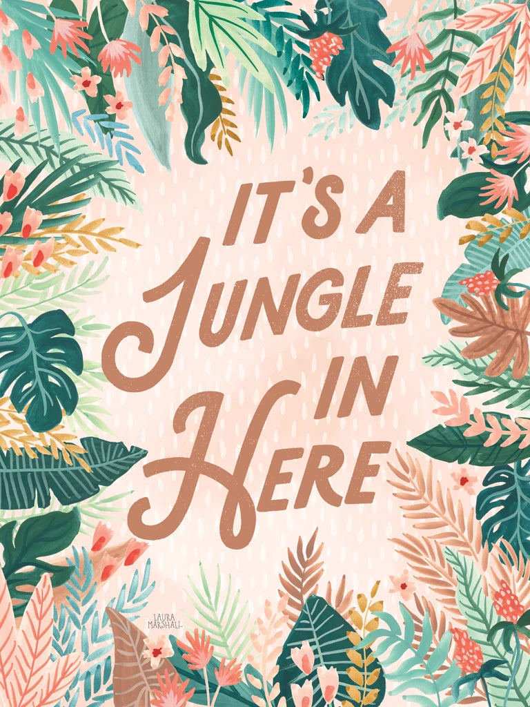 Jungle Hangout VI by Laura Marshall