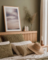 Kalaloch Coast I by Laura Marshall. shown as a paper print in a natural frame. Available as a archival giclee rolled canvas, fine art paper, or poster print. SKU 53674h.