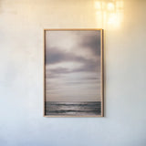 Kalaloch Coast I by Laura Marshall. shown as a paper print in a natural frame. Available as a archival giclee rolled canvas, fine art paper, or poster print. SKU 53674h.